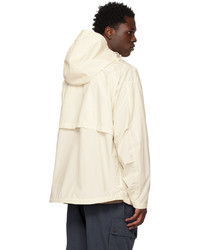 Nanamica Off White Hooded Jacket