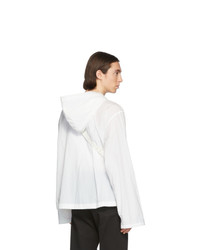 Maison Margiela Off White Recycled Nylon Sports Jacket