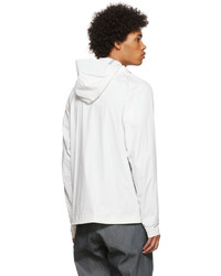 Veilance White Component Lt Hooded Jacket