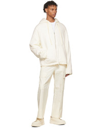 Jil Sander White Cotton Jacket