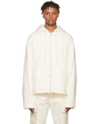 Jil Sander White Cotton Jacket