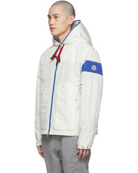 Moncler White Fujio Jacket
