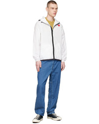 Comme Des Garcons Play White K Way Edition Nylon Jacket