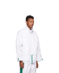 Li-Ning White Woven Jacket