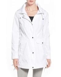 Laundry by Shelli Segal Windbreaker With Lace Up Sides