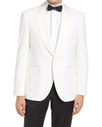 David Donahue Classic Fit Wool Dinner Jacket