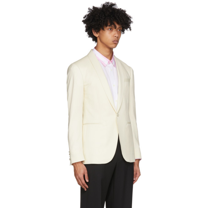 Lanvin White Shawl Collar Blazer, $717 