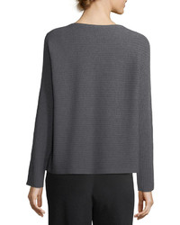 Eileen Fisher Washable Wool Box Top
