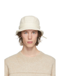 Jacquemus Off White Le Bob Gadjo Bucket Hat