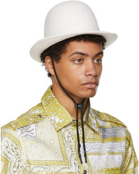 Thebe Magugu White Banker Hat