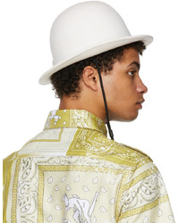 Thebe Magugu White Banker Hat