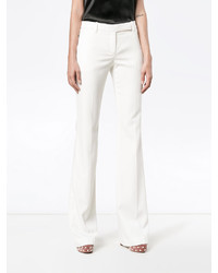 Alexander McQueen Mid Rise Flared Trousers