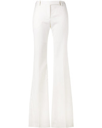 Alexander McQueen Mid Rise Flared Trousers