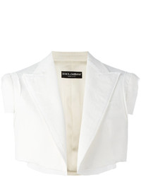 Dolce & Gabbana Cropped Sleeveless Jacket