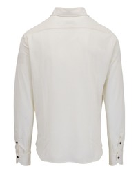 Isaia Long Sleeve Wool Shirt