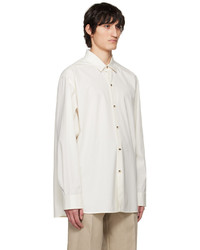 Fear Of God Off White Button Shirt