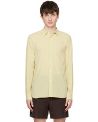 Auralee Yellow Viyella Shirt