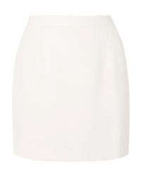 Alessandra Rich Wool Crepe Mini Skirt