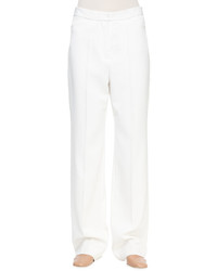 Stella McCartney Slim Fit Lined Trousers Ivory