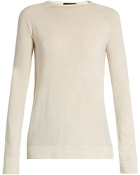 The Row Heba Wool And Cashmere Blend Sweater
