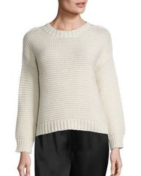 Eileen Fisher Lofty Cashmere Merino Wool Sweater