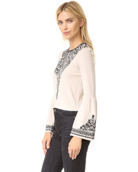 Nanette Lepore Scrolls Sweater