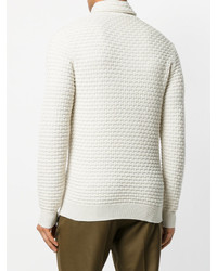 Paolo Pecora Buttoned Roll Neck Sweater