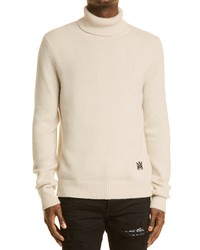 Amiri Cashmere Wool Turtleneck Sweater In Ivory At Nordstrom