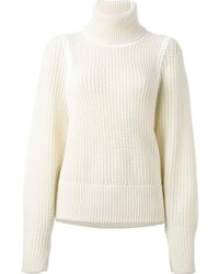 Helmut Lang Ribbed Roll Neck Sweater
