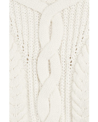 Off-White Off White Virgin Wool Turtleneck Pullover With Fringing