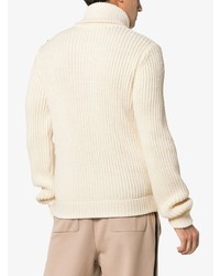 Vyner Articles Ribbed Roll Neck Wool Jumper