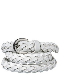 Mossimo Supply Co Woven Braided Belt White