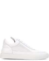 Filling Pieces Woven Panel Low Top Sneakers