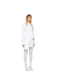 Off-White White Mariacarla Wrap Dress