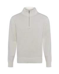 French Connection Mozart Half Zip Mock Neck Sweater