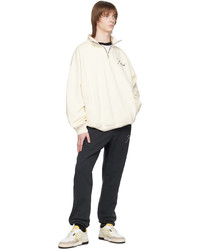 Rhude Off White Embroidered Sweater