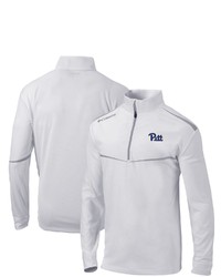 Columbia White Pitt Panthers Scorecard Quarter Zip Jacket At Nordstrom