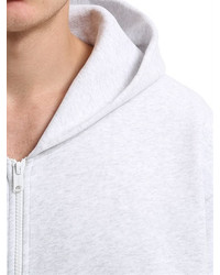 Yeezy Oversized Cotton Zip Up Sweatshirt