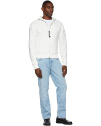 Tiger of Sweden Jeans White Luckyy Zip Up Cardigan
