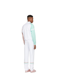 Band Of Outsiders White Sergio Tacchini Edition Stripe Track Suit