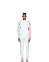 Band Of Outsiders White Sergio Tacchini Edition Stripe Track Suit