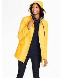 Talbots Classic Hooded Raincoat