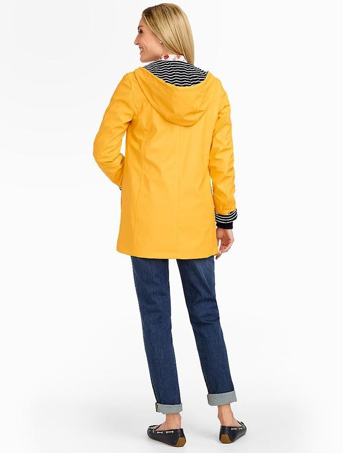 Talbots clearance yellow raincoat