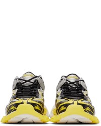 Balenciaga Grey Yellow Track 20 Sneakers
