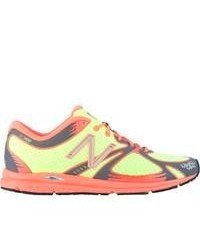 New Balance Wr1400 Hi Viz Yellow Running Shoes