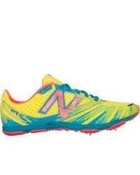 New Balance Wxc700v2 Spike Yellowblue Running Shoes