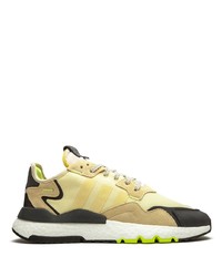 adidas Nite Jogger Easy Yellow Low Top Sneakers