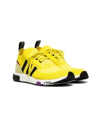 adidas Yellow And Black Nmd Racer Sneakers