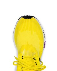 adidas Yellow And Black Nmd Racer Sneakers