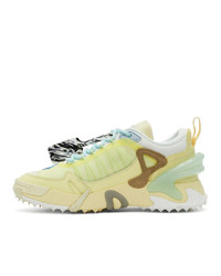 Off-White Yellow And Blue Odsy 2000 Sneakers